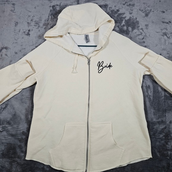 Independent Bride Outfit Lounge Hoodie and Shorts Matching Set Size Womens Small - Picture 2 of 12